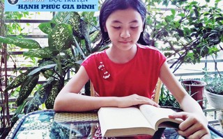 Mẹ 'rủ' con gái 11 tuổi thi đọc truyện 'Hạnh phúc gia đình'
