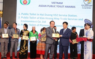 Việt Nam được trao giải thưởng 'Nhà vệ sinh công cộng ASEAN 2019'
