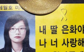 Bộ hài cốt được tìm thấy trong phà Sewol là của nữ sinh 17 tuổi