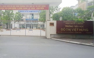 Trường THĐT Việt Hưng thông báo trả phụ huynh khoản thu sai quy định