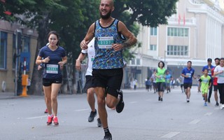 Du khách người Anh về nhất cuộc thi Mottainai Run