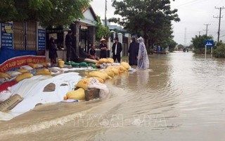 Ninh Thuận: Mưa lớn do bão số 9 gây ngập lụt nặng, hơn 10.000 hộ dân phải sơ tán