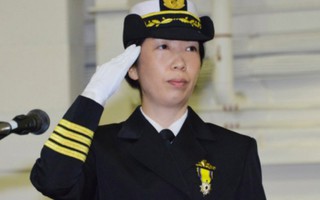 Nữ chỉ huy đầu tiên của hạm đội tàu chiến Nhật Bản
