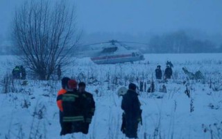 Không có tên người Việt Nam trong số nạn nhân vụ rơi máy bay ở Nga