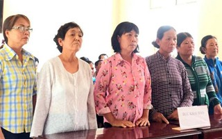7 phụ nữ phải hầu tòa vì chặn xe chở cát do bức xúc chuyện ô nhiễm