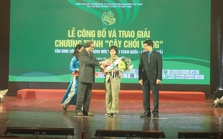 Giải “Cây chổi vàng” tôn vinh nhiều nữ công nhân môi trường