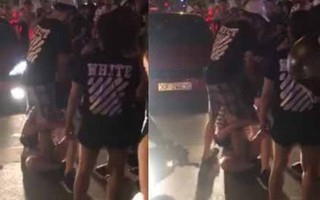 Hà Nội: Vợ bế con nhỏ lao vào đánh ghen cô gái trẻ náo loạn phố Xã Đàn