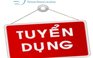Học viện Phụ nữ Việt Nam tuyển dụng giảng viên