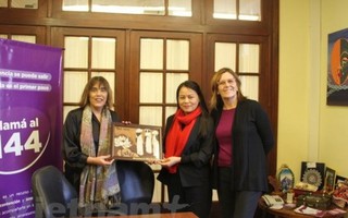 Đoàn Hội Liên hiệp Phụ nữ Việt Nam thăm và làm việc tại Argentina