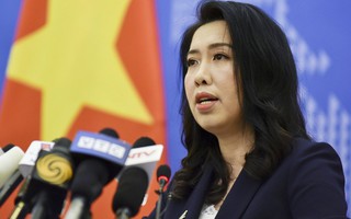 Việt Nam tiếp tục yêu cầu Trung Quốc rút tàu khảo sát trái phép