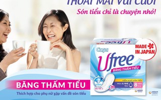 Đã có băng thấm giải tỏa nỗi lo cho phụ nữ són tiểu tại thị trường Việt Nam
