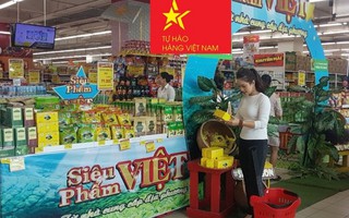 Hàng Việt Nam chiếm tỷ lệ áp đảo tại các hệ thống siêu thị