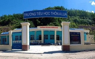 127 học sinh dân tộc C’tu ở Quảng Nam có trường học mới