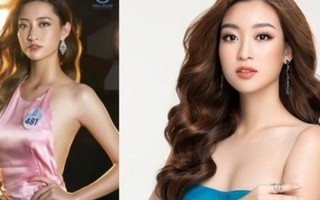 Ngỡ ngàng sự giống nhau của Hoa hậu Lương Thùy Linh và Đỗ Mỹ Linh