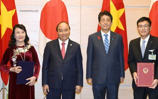 Việt Nam - Nhật Bản ký kết 9 văn kiện hợp tác