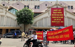 Sau khi hàng trăm tiểu thương phản đối, UBND quận Hoàn Kiếm khẳng định không phá chợ Đồng Xuân xây trung tâm thương mại