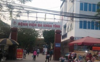 Bệnh nhân nữ tử vong ở bệnh viện đa khoa Bắc Giang