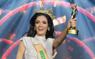 Người đẹp Paraguay ngất khi nghe công bố đăng quang Hoa hậu Hòa bình Quốc tế 2018