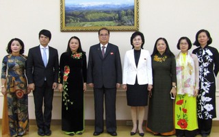 Phụ nữ Việt Nam-Triều Tiên tiếp tục hợp tác vì hòa bình, hữu nghị và phát triển