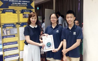 2 nhóm học sinh Việt ẵm giải ngay lần thi nghiên cứu khoa học quốc tế đầu tiên