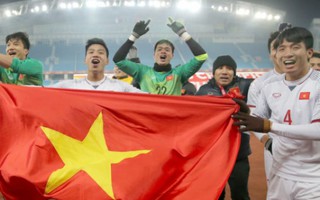 "11 niềm hy vọng" gửi lời chúc chiến thắng đến U23 Việt Nam