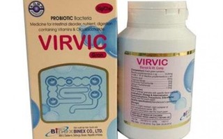 Không đạt chỉ tiêu chất lượng, thuốc cốm Virvic Gran bị thu hồi trên tòan quốc