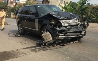 Thái Nguyên: Xe Range Rover đâm nữ hiệu trưởng tử vong rồi bỏ chạy