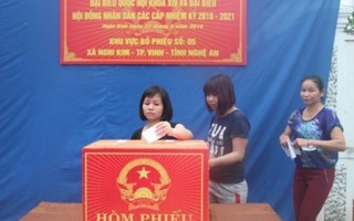 Nữ đại biểu Quốc hội tỉnh Nghệ An chiếm 30,76%
