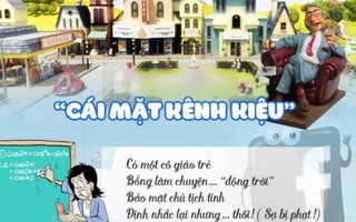 'Cái mặt kênh kiệu' vào thơ