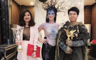 Nghệ sĩ Đào Thị Thùy giành giải Nhì cuộc thi Hóa trang quốc tế