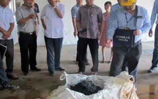 267 tấn bùn thải của Formosa đã xuất kho