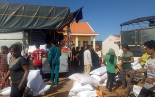 Cấp hơn 250 tấn gạo cứu đói cho tỉnh Bình Phước