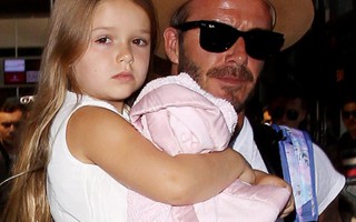 Con gái David Beckham sành điệu với thời trang hàng hiệu