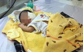 Cứu 1 trẻ sơ sinh bị chôn sống ở Bình Thuận
