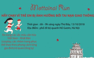 Thông báo dành cho vận động viên tham gia thi chạy Mottainai Run