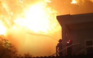 Cháy lớn ở rừng thông Hà Tĩnh, di dời khẩn cấp hơn 100 hộ dân 
