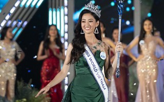 Lương Thùy Linh đăng quang Hoa hậu Việt Nam Thế giới 2019