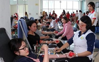 Hơn 3.000 đơn vị máu được trao ngày khai mạc Lễ hội Xuân hồng