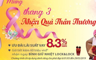 HDBank tung khuyến mãi hấp dẫn tôn vinh Ngày Quốc tế Phụ nữ 8/3