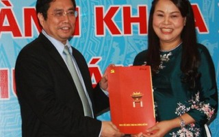 Bà Nguyễn Thị Thu Hà làm Chủ tịch Hội LHPNVN 
