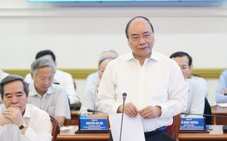 Thủ tướng chủ trì họp Tiểu ban KT-XH với TP Hồ Chí Minh và 7 tỉnh phía Nam