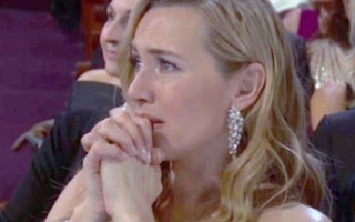 Kate quá xúc động khi Leo giành tượng vàng