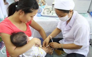 20 triệu trẻ em chưa được tiêm vaccine sởi, bạch hầu, uốn ván năm 2018