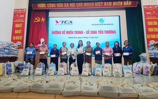 Hội LHPN Khánh Hòa đồng hành cùng hội viên sau thiên tai