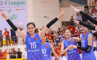 Bóng chuyền nữ Việt Nam có chiến thắng lịch sử trước Thái Lan, lên ngôi vô địch Đông Nam Á