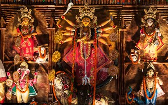 Ấn Độ: Rộn ràng lễ hội Durga Puja ở Tây Bengal