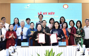 Hội LHPN Việt Nam và Hội Khuyến học Việt Nam ký kết Chương trình phối hợp giai đoạn 2025-2030