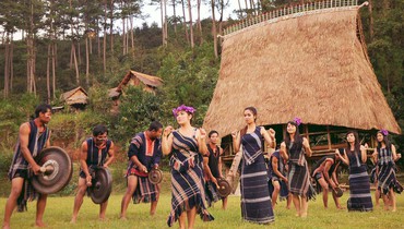 Phụ nữ làng Pyang gìn giữ văn hóa cồng chiêng Tây Nguyên