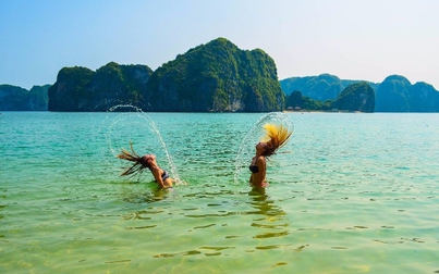 Hòn đảo 2 mặt biển cực hiếm ở Việt Nam