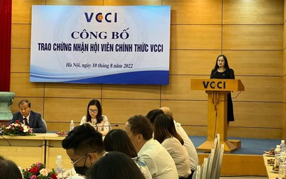 Hiệp hội Nữ doanh nhân Việt Nam trở thành hội viên chính thức của VCCI